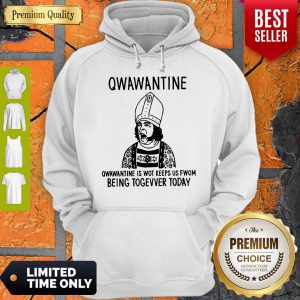 Marriage Quarantine Is Wot Keeps Us Fwom Being Togevver Today Hoodie