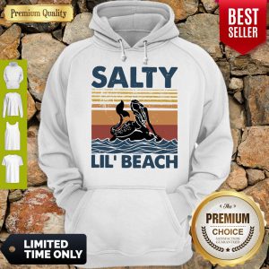 Mermaid Salty Lil’ Beach Vintage Hoodie