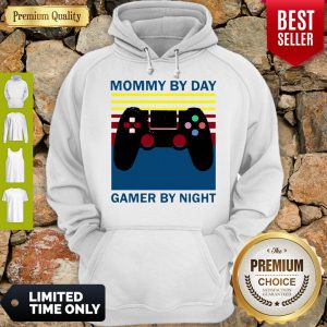 Mommy By Day Gamer By Night Vintage Hoodie