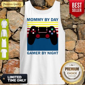 Mommy By Day Gamer By Night Vintage Tank Top