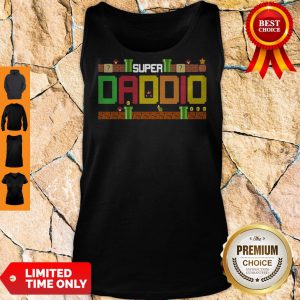 Nice Super Daddio Mario Tank Top