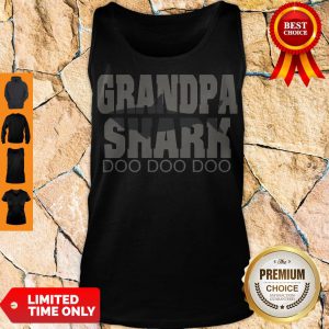 Perfect Grandpa Shark Doo Doo Doo Tank Top