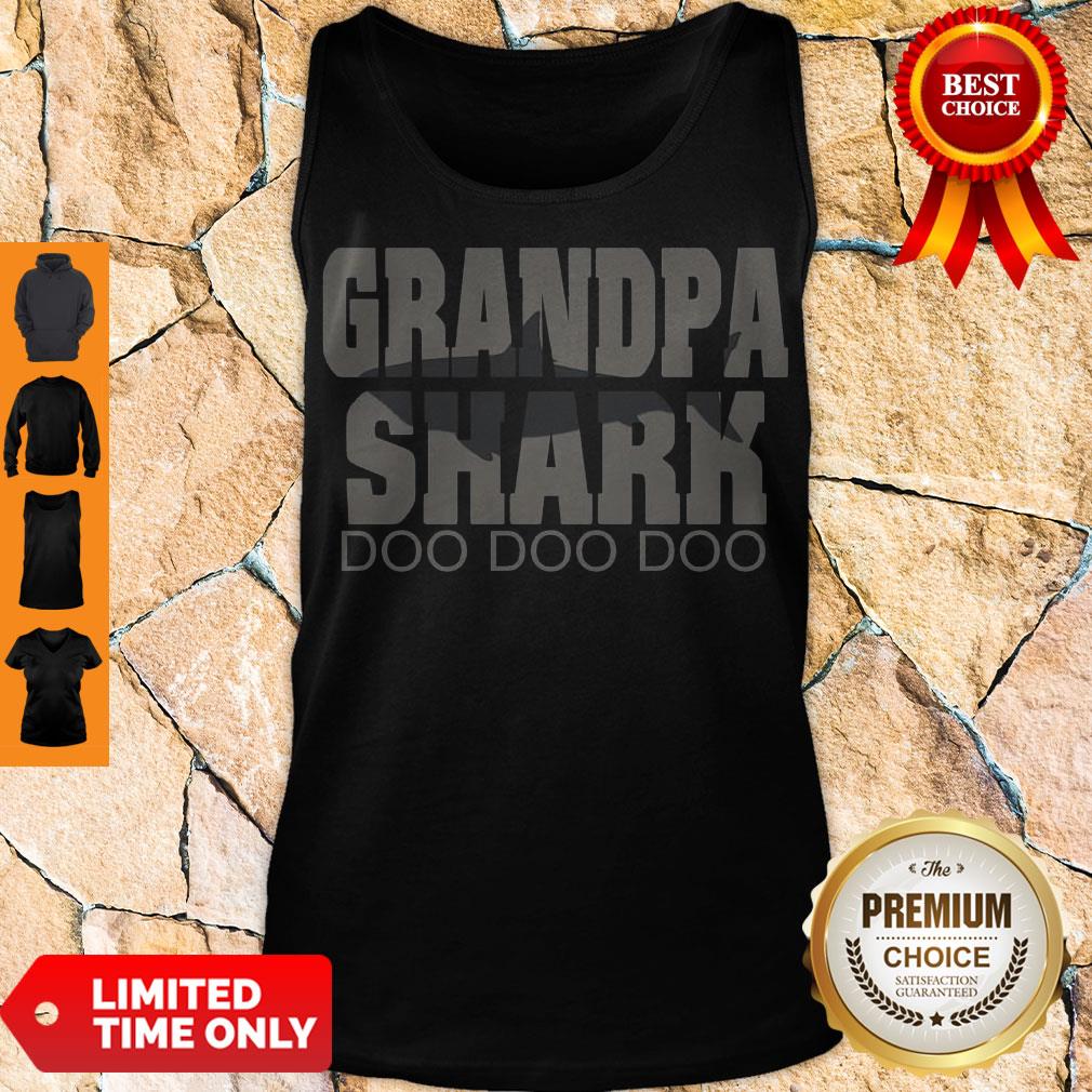Perfect Grandpa Shark Doo Doo Doo Tank Top Perfect Grandpa Shark Doo Doo Doo Tank Top
