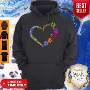 Pisces Dog Paw Color Hoodie