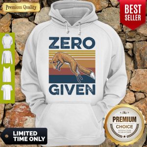 Premium Fox Zero Given Retro ShirtPremium Fox Zero Given Retro Hoodie