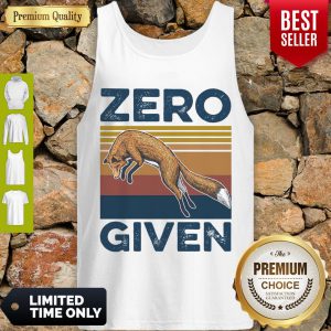 Premium Fox Zero Given Retro ShirtPremium Fox Zero Given Retro Tank Top