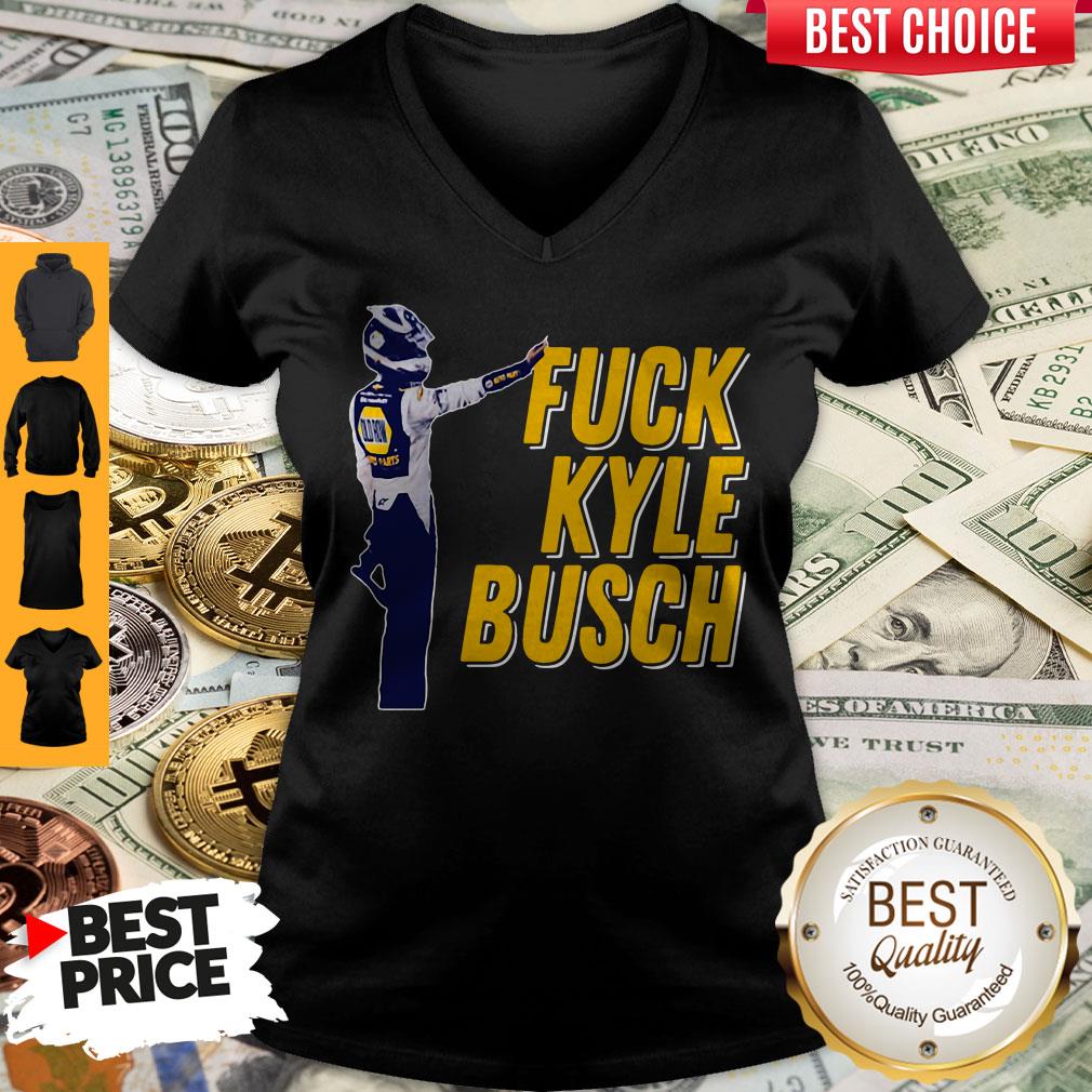 Premium Fuck Kyle Busch V-neck Premium Fuck Kyle Busch V-neck