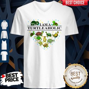 Premium I Am A Turtle Aholic T-V-neck