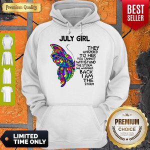 Premium July Girl Hoodie