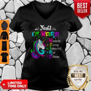 Premium Yeah Im Weird V-neck