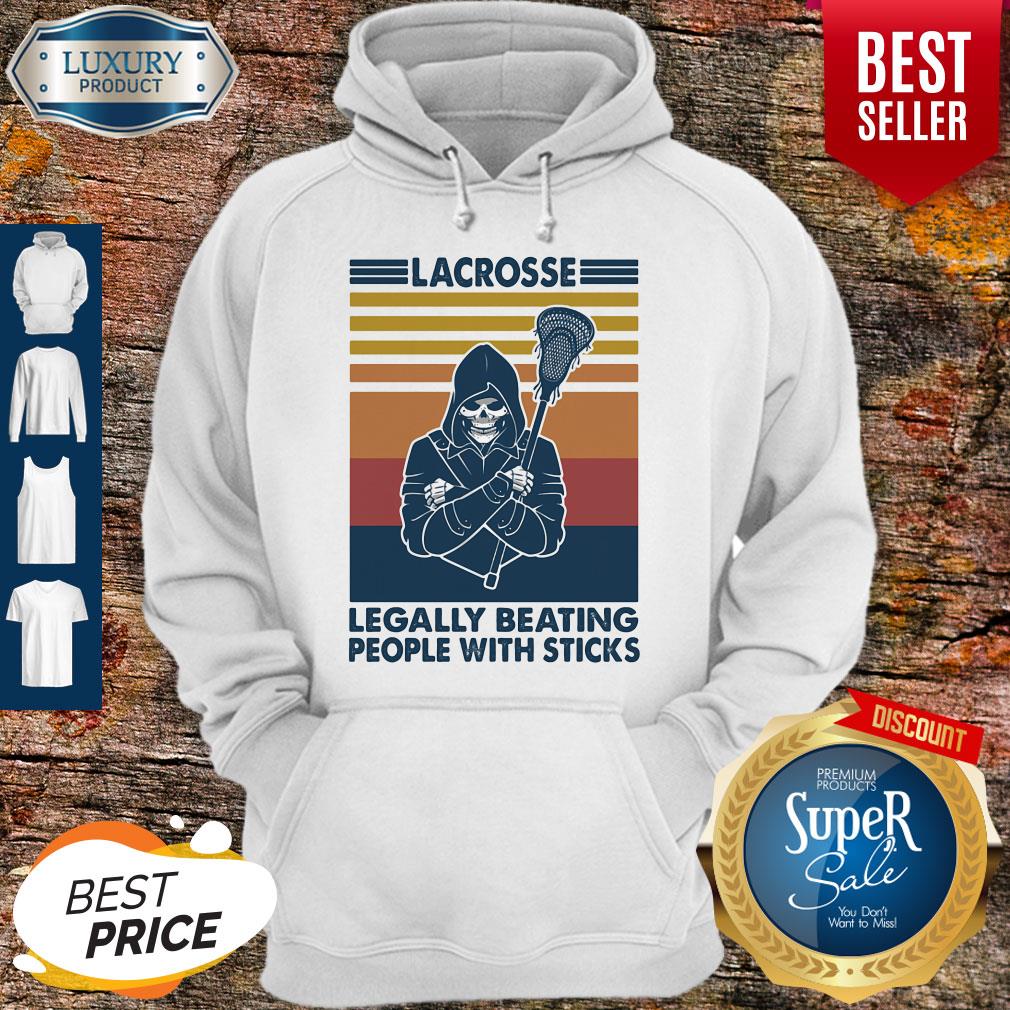 Skeleton Lacrosse Legally Beating People With Sticks Vintage Hoodie Skeleton Lacrosse Legally Beating People With Sticks Vintage Hoodie