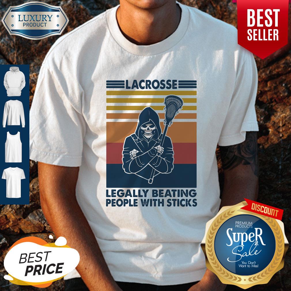 Skeleton Lacrosse Legally Beating People With Sticks Vintage Shirt Skeleton Lacrosse Legally Beating People With Sticks Vintage Shirt