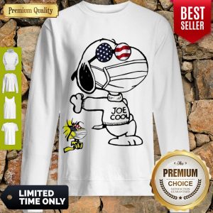 CUTE SNOOPY AND WOODSTOCK GLASSES AMERICA JOE COOL Sweatshirt