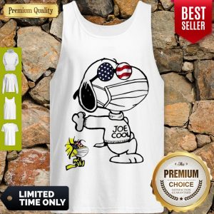CUTE SNOOPY AND WOODSTOCK GLASSES AMERICA JOE COOL Tank Top