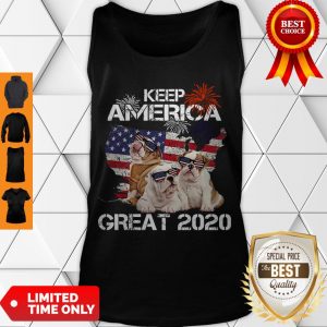 Premium Pitbulls Keep America Great 2020 Tank Top