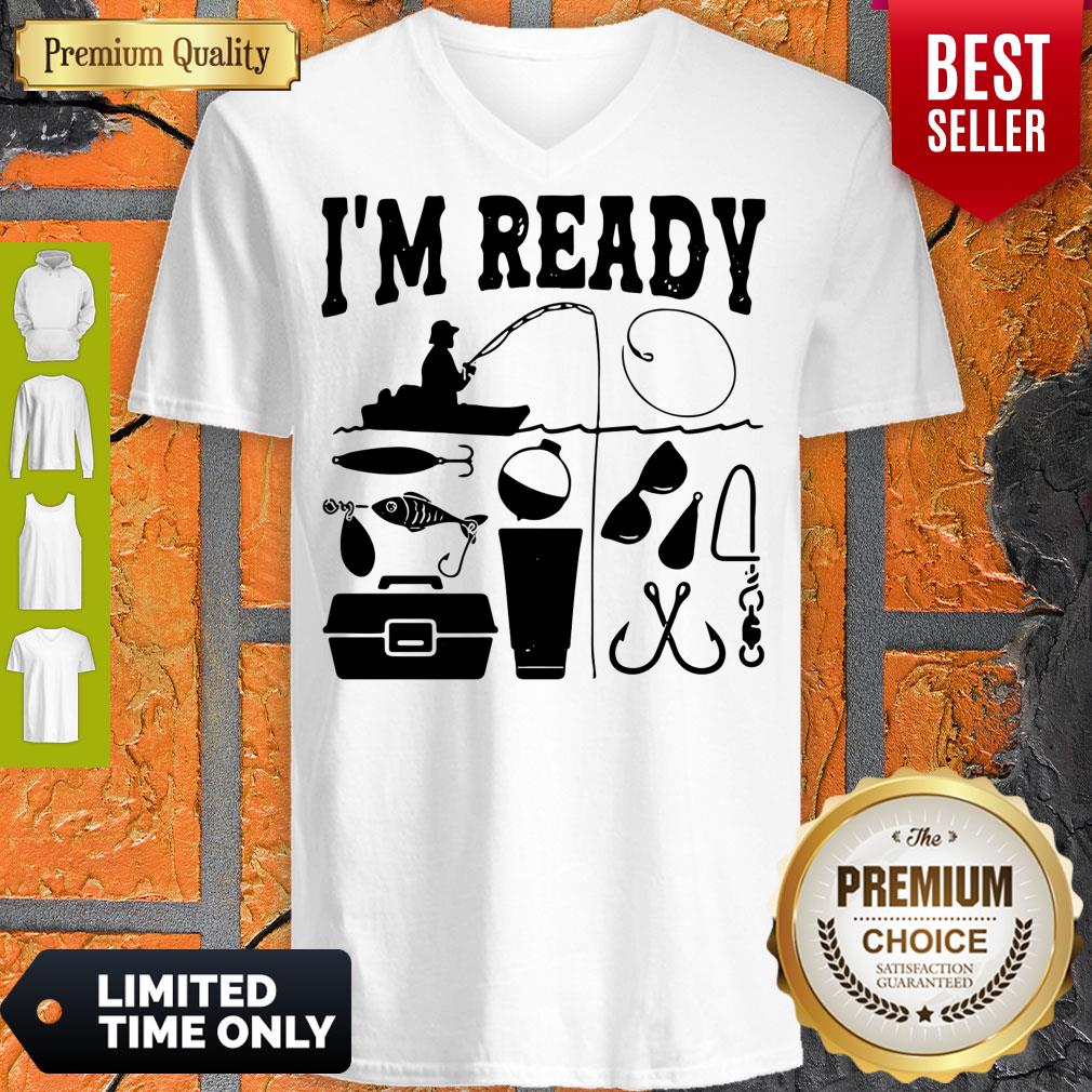 That Enough I'm Ready Fishing V-neck That Enough I'm Ready Fishing V-neck