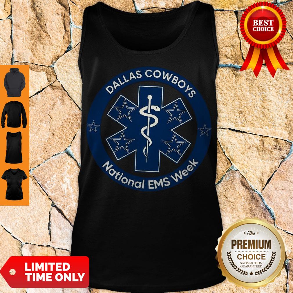 Top Dallas Cowboys National Ems Week Tank Top Top Dallas Cowboys National Ems Week Tank Top