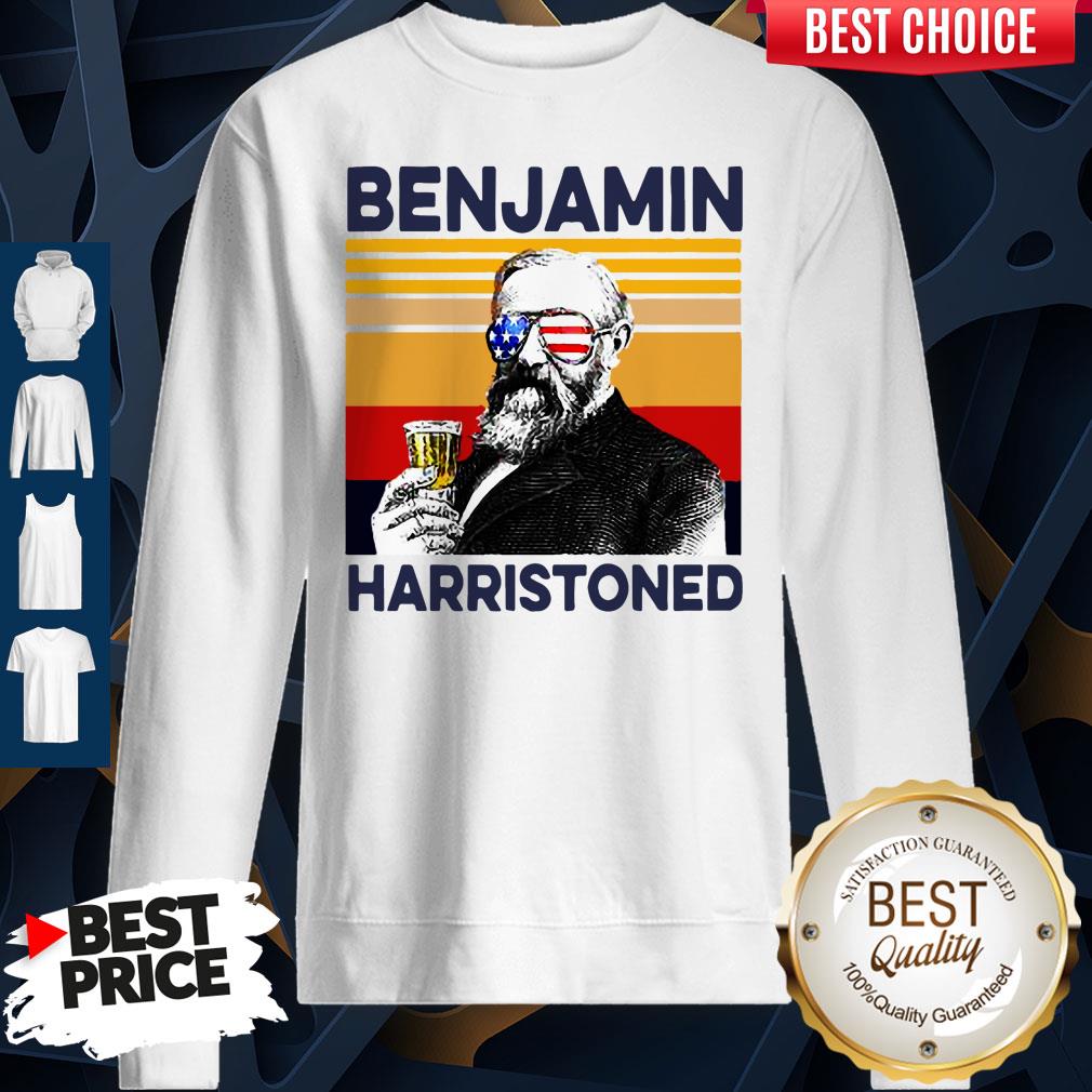 US Drink Benjamin Harristoned Independence Day Sweatshirt US Drink Benjamin Harristoned Independence Day Sweatshirt