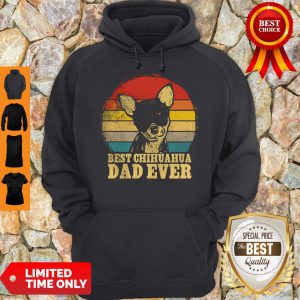 Vintage Best Chihuahua Dad Ever Hoodie