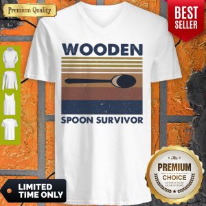 Wooden Spoon Survivor Vintage V-neck