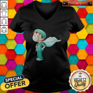 Doctor Hero Cape Mask Coronavirus V-neck