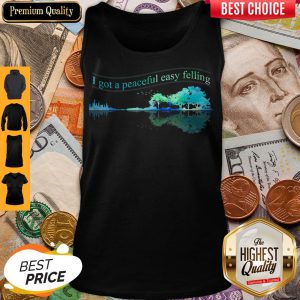 I Got A Peaceful Easy Feeling Water Reflection Tank Top