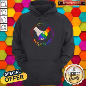 LGBT I Understand I Will Never Understand But I Stand Hoodie