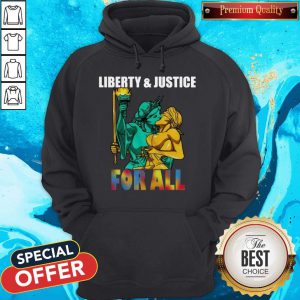 Liberty And Justice For All Lgbt Hoodie