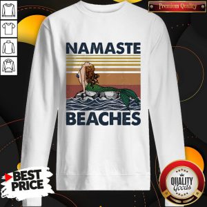 Mermaid Namaste Beaches Vintage Sweatshirt