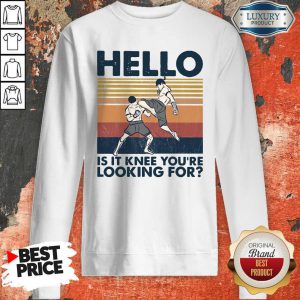 Muay Thai Hello Is It Knee You’re Looking For Vintage Sweatshirt