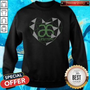Official Arbonne Logo Heart Diamond Sweatshirt