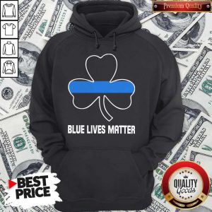 Official Blue Lives Matter Irish Hoodie