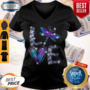 Official Dragonfly Love V-neck