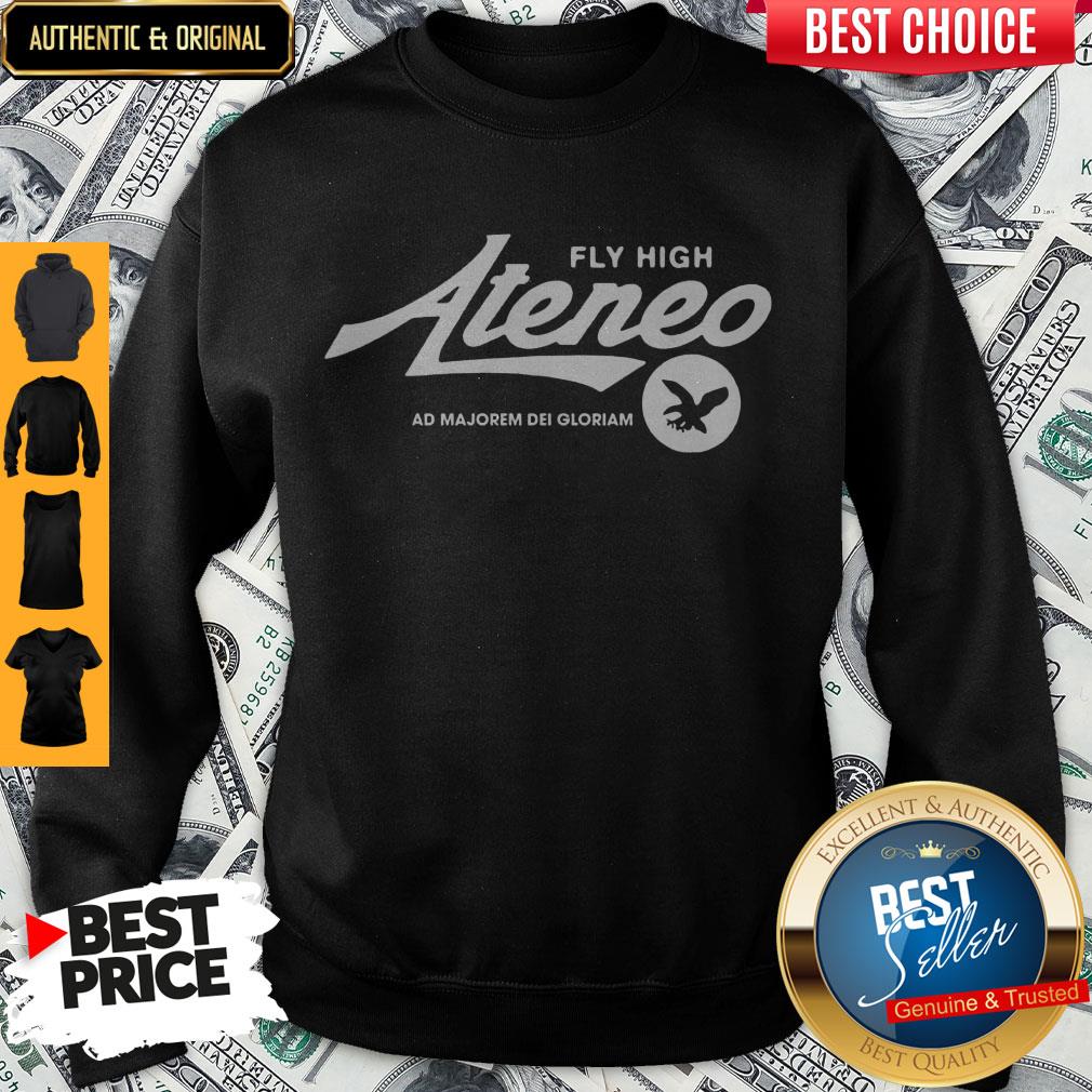Official Fly High Ateneo Sweatshirt Official Fly High Ateneo Sweatshirt