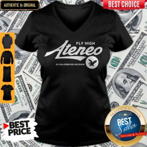 Official Fly High Ateneo V-neck
