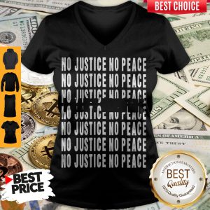 Official I Can’t Breathe No Justice No Peace V-neck