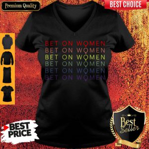 Official LGBT Bet On Women V-neck