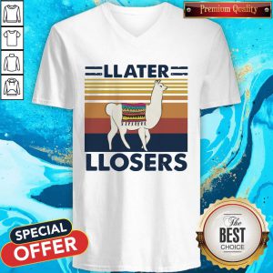 Official Llater Llosers Vintage V-neck