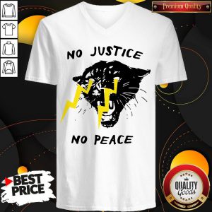 Official No Justice No Peace V-neck