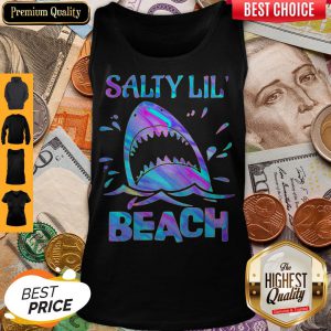 Official Shark Salty Little Beach Tank Top