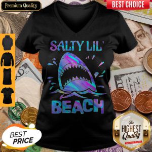 Official Shark Salty Little Beach V-neck