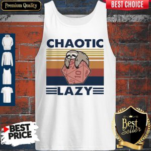 Official Sloth Chaotic Lazy Vintage Tank Top