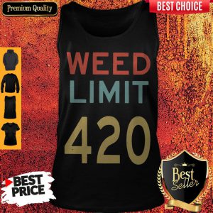 Official Weed Limit 420 Tank Top