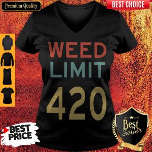 Official Weed Limit 420 V-neck