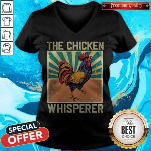 The Chicken Whisperer Vintage V-neck