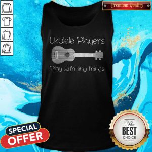 Ukulele Player Play With Tiny Things Tank Top