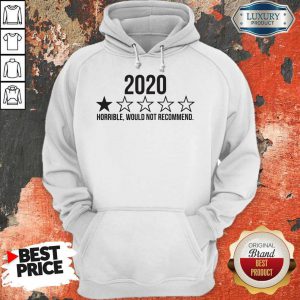2020 Horrible Would Not Recommend Hoodie