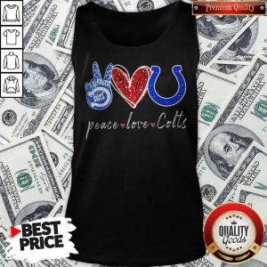 Awesome Peace Love Colts Sweatshirt