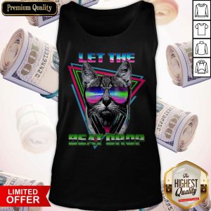 Cat Let The Beat Drop Tank Top