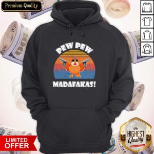 Chicken Pew Pew Madafakas Vintage V-neck